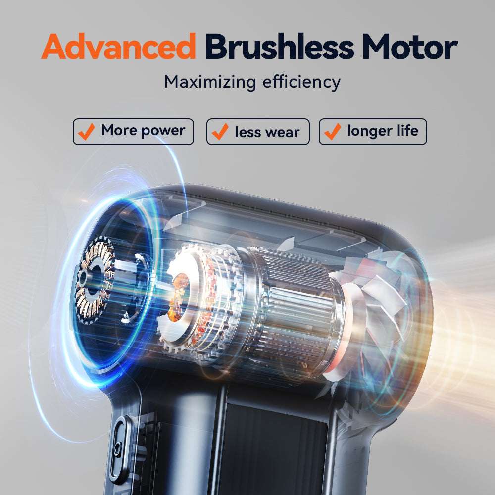 WOLFBOX MF100 showcasing digital screen and speed level indicators