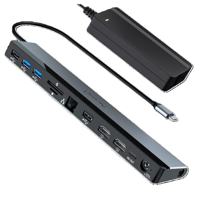 A generic USB-C 12-in-1 Dock